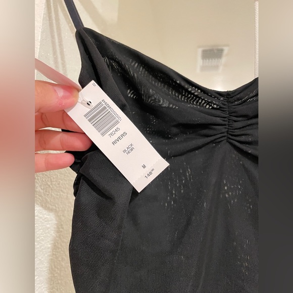 BLACK Aritzia Wilfred Rivers Dress NWT - Sz Med - Picture 4 of 9